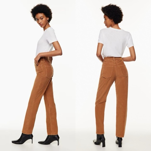 DENIM FORUM • The '90s Joni High Rise Loose 30L in Gold Rush Brown - Picture 11 of 12